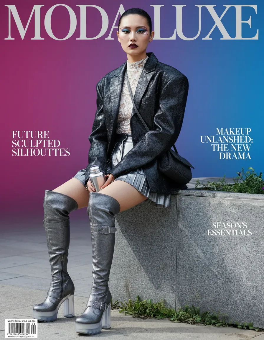 High-Fashion Magazine Cover Conversion