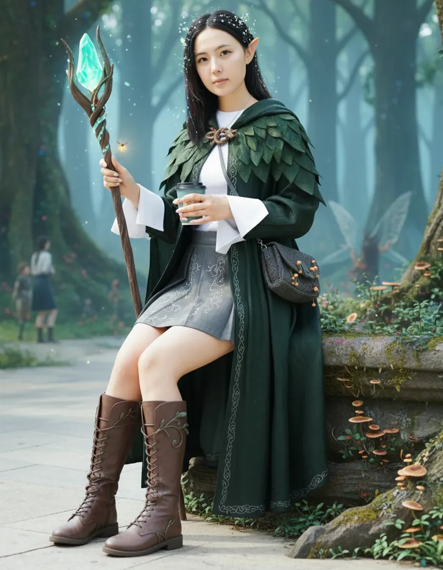 Transform Photo into Realistic Fantasy Character
